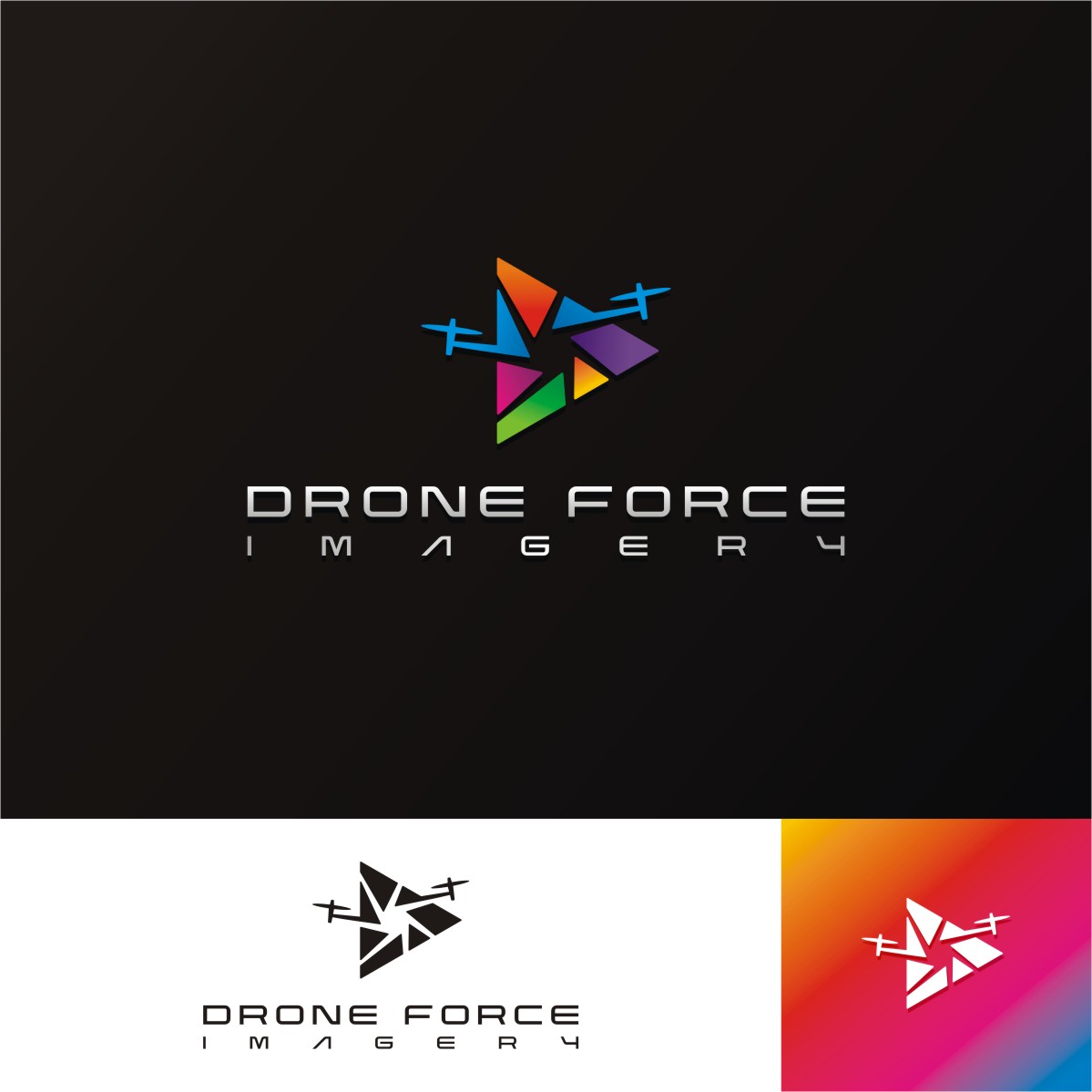 Logo Design by Ashani Bhattacharya for Drone Force Imagery | Design #26280635