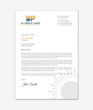 Letterhead Design by MD SHORIF UDDIN for this project | Design #26260572