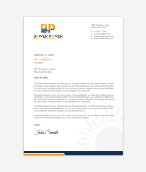 Letterhead Design by MD SHORIF UDDIN for this project | Design: #26260605