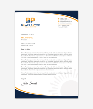 Letterhead Design by MD SHORIF UDDIN for this project | Design: #26260606