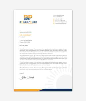 Letterhead Design by MD SHORIF UDDIN for this project | Design: #26260612