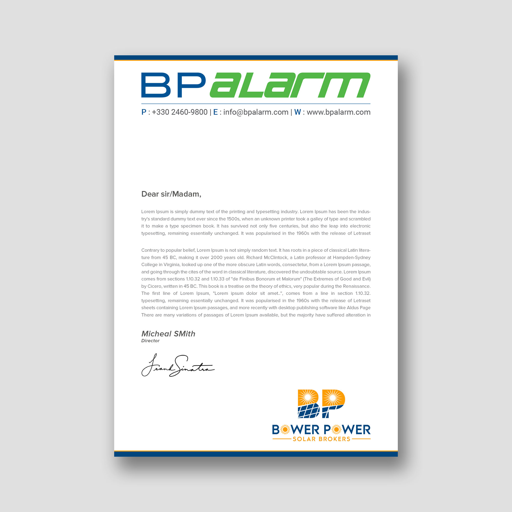 Briefkopf-Design von Tripti Ranjan Gain für dieses Projekt | Design #26262040