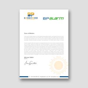 Letterhead Design by Tripti Ranjan Gain for this project | Design: #26262043