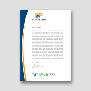 Letterhead Design by Tripti Ranjan Gain for this project | Design: #26262044