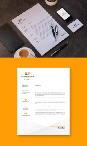 Letterhead Design by BrandSigma for this project | Design #26261188