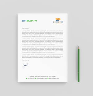 Letterhead Design by R.design for this project | Design: #26260029