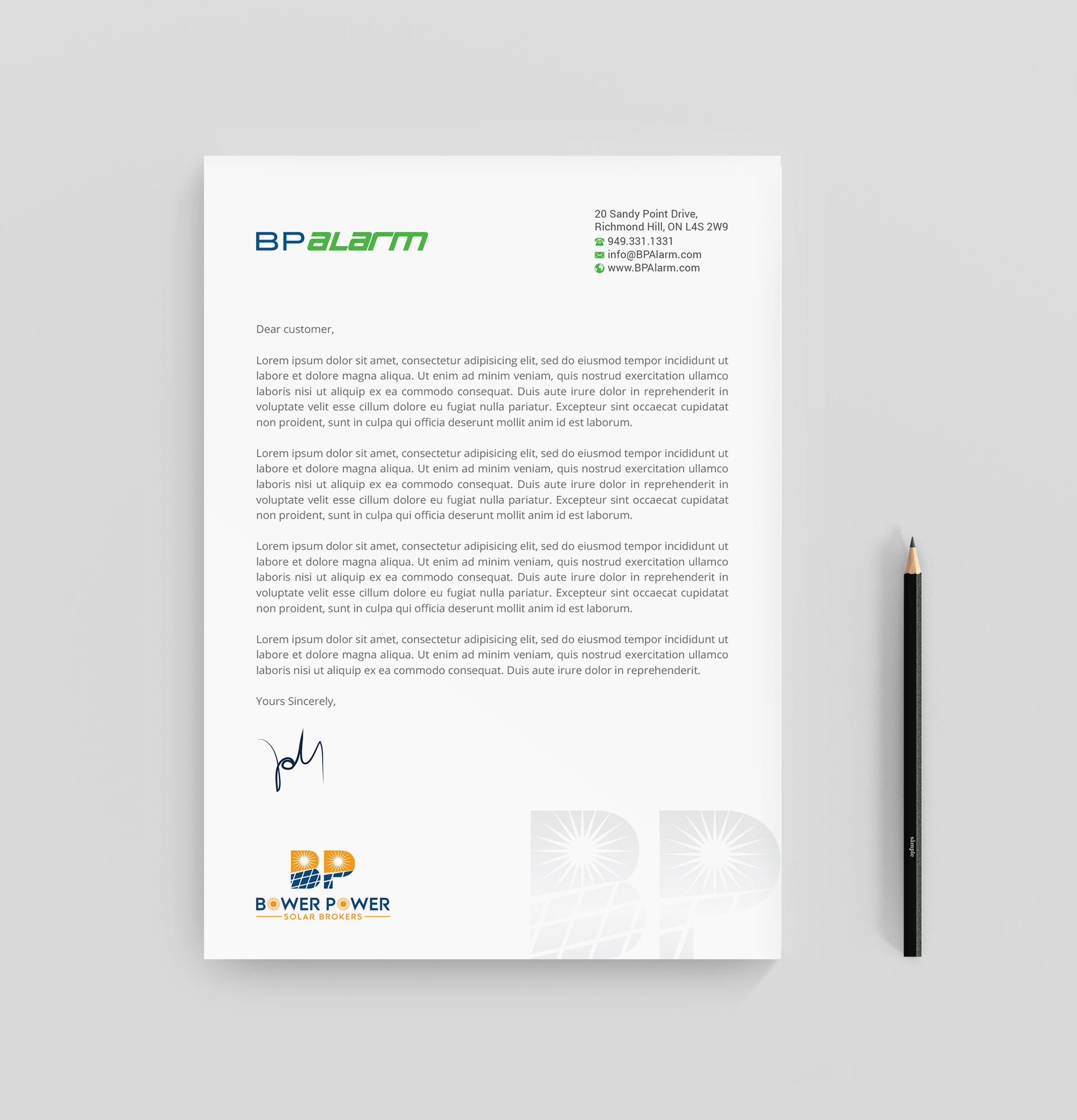 Diseño de Membrete por R.design para este proyecto | Diseño #26260055