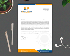 Letterhead Design by Graphic Gallery for this project | Design: #26275457