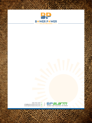 Letterhead to Introduce a 'Sister' Company.  | Briefkopf-Design von Bold Pixels