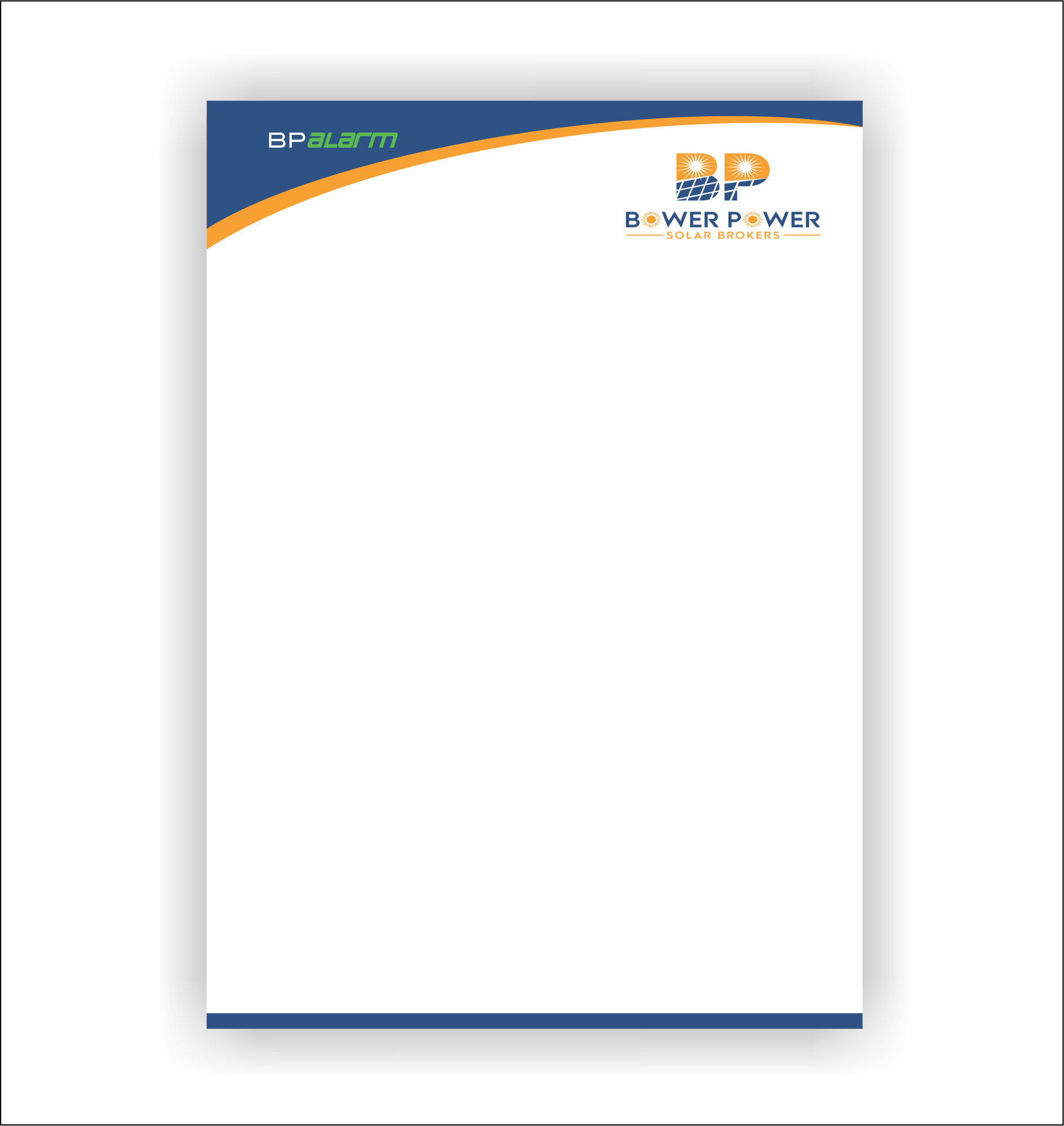 Letterhead Design by Udaya G for this project | Design #26288929