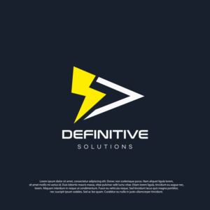 Definitive Solutions | Logo Design by Filipino