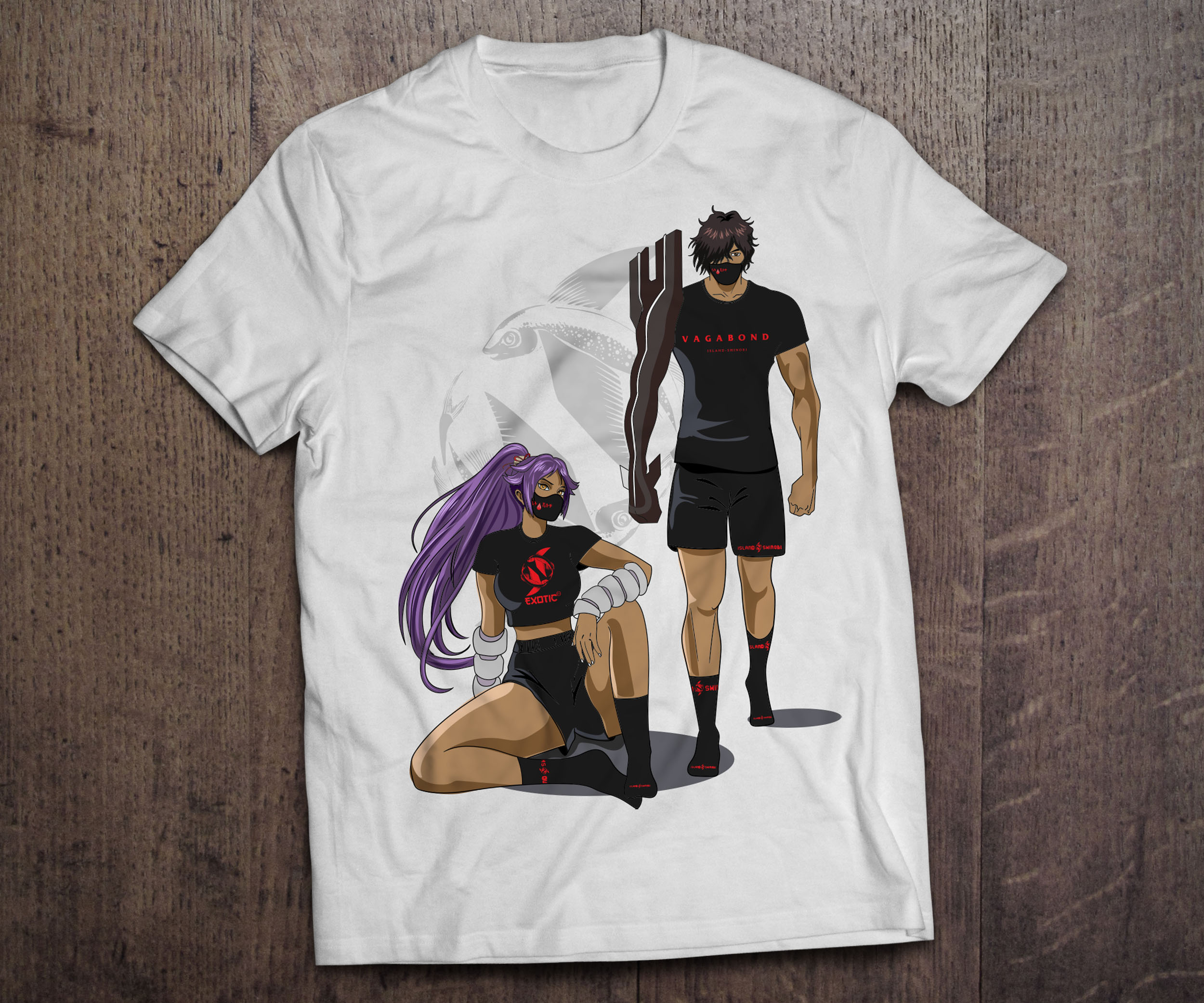 T-shirt Design by FigliaPerduta for Island Shinobi | Design: #26272021