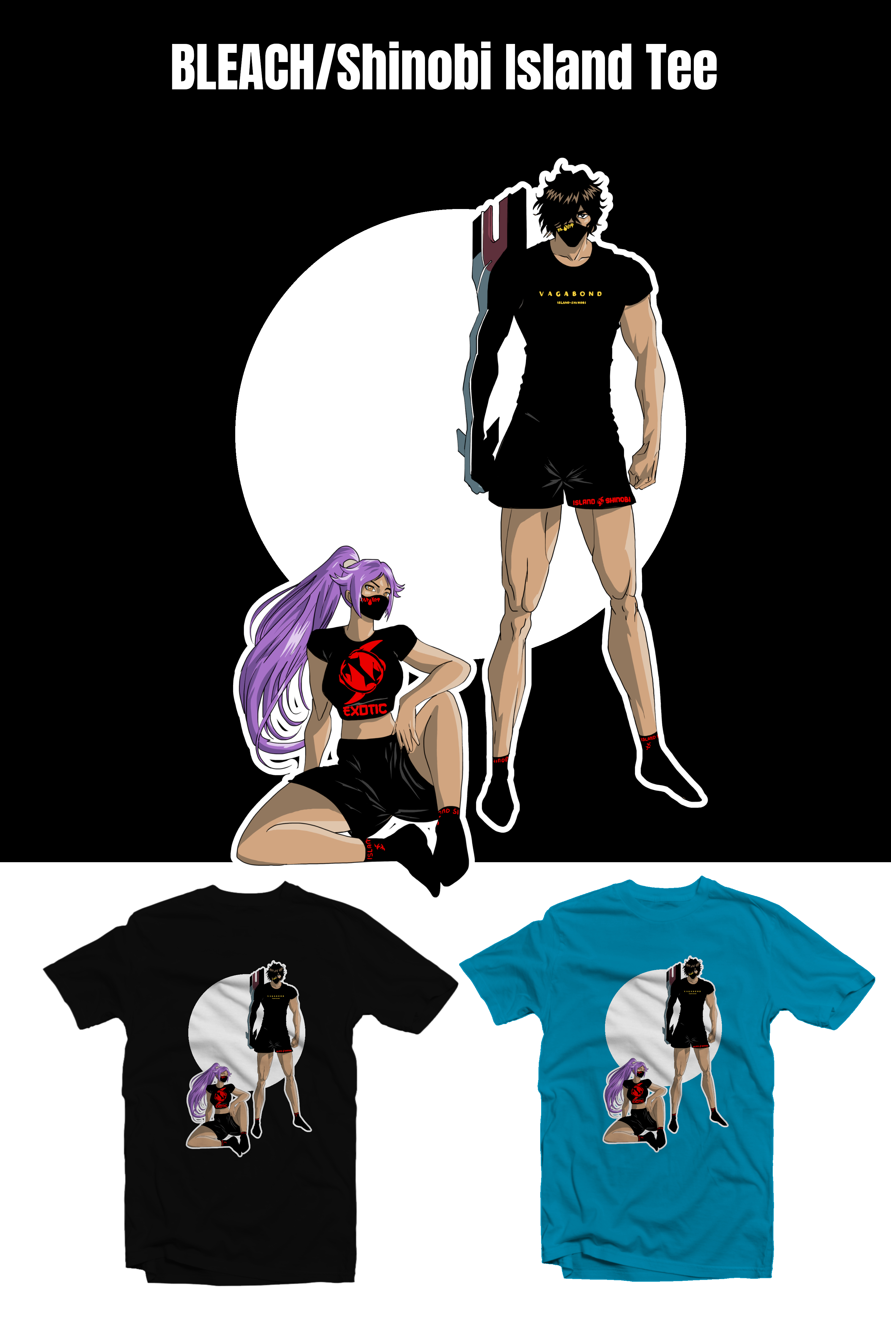 Diseño de Camiseta por Tomi Ax para Island Shinobi | Diseño #26271835