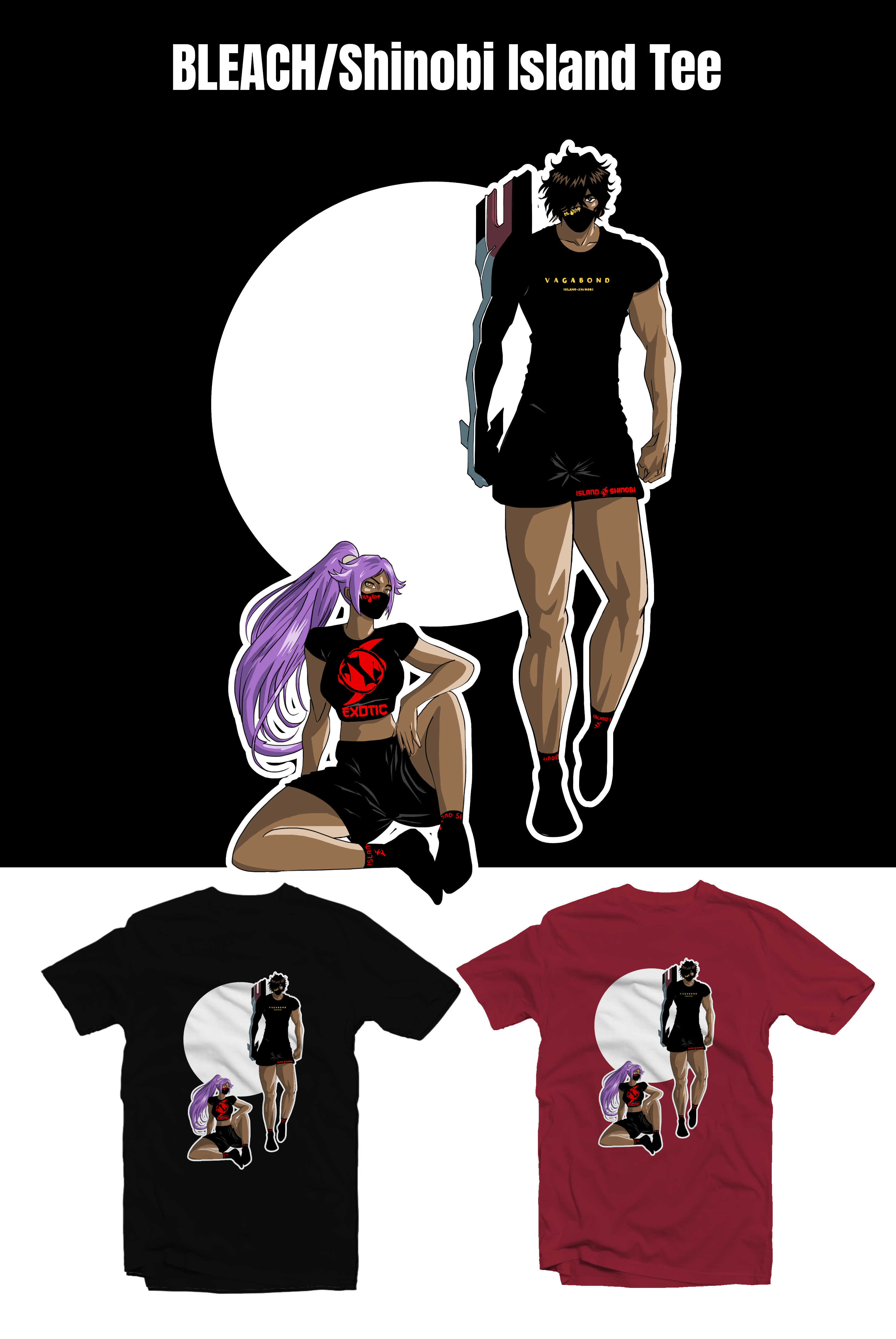 T-shirt Design by Tomi Ax for Island Shinobi | Design #26274669