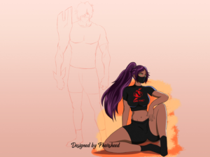 Anime Designs - Chad x Yoruichi | Design de T-shirt par Pharsheed