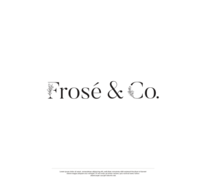 Frosé & Co | Logo Design by GBDESIGN