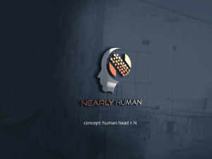 nearly human | Logo Design by MD Roknuzzaman