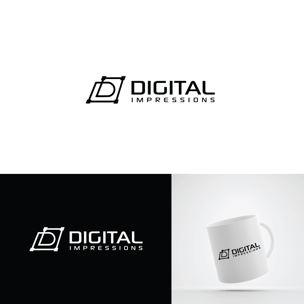 Logo Design by ecorokerz for Digital Impressions, LLC | Design #26286511