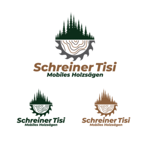 Schreiner Tisi - Mobiles Holzsägen | Logo Design by Graphic Bricks