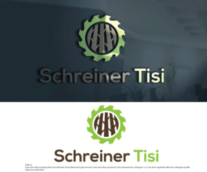 Schreiner Tisi - Mobiles Holzsägen | Logo Design by sekanul