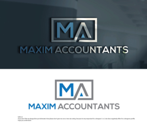 MAXIM ACCOUNTANTS | Logo Design by sekanul