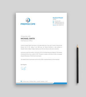 Letterhead Design by Musa. A