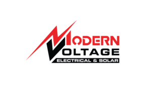 Modern Voltage Electrical & Solar | Logo Design by MT