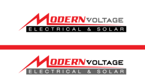 Modern Voltage Electrical & Solar | Logo Design by ompratapsinha 2