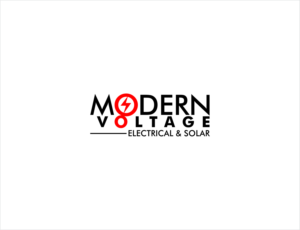 Modern Voltage Electrical & Solar | Logo Design by BNdesigner