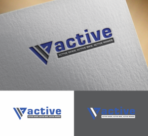 Active (Active Skier, Active Bike, Active Rower) | Logo Design by marzuq