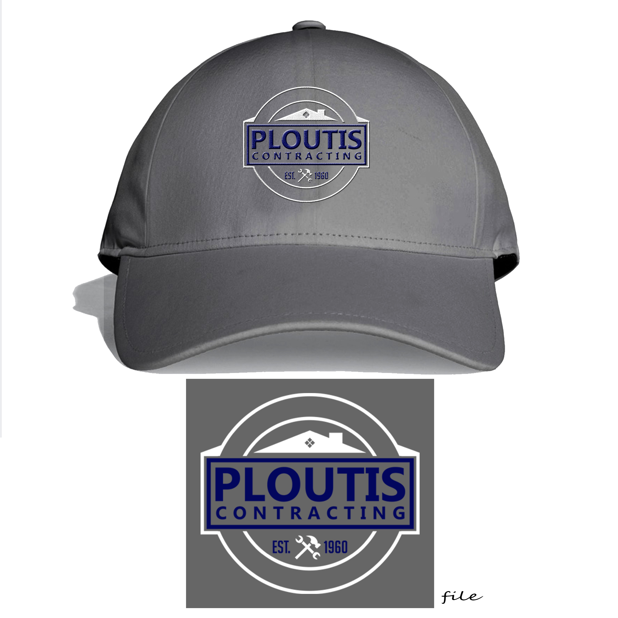 Logo Design by itarahma for ploutis contracting | Design #26265069