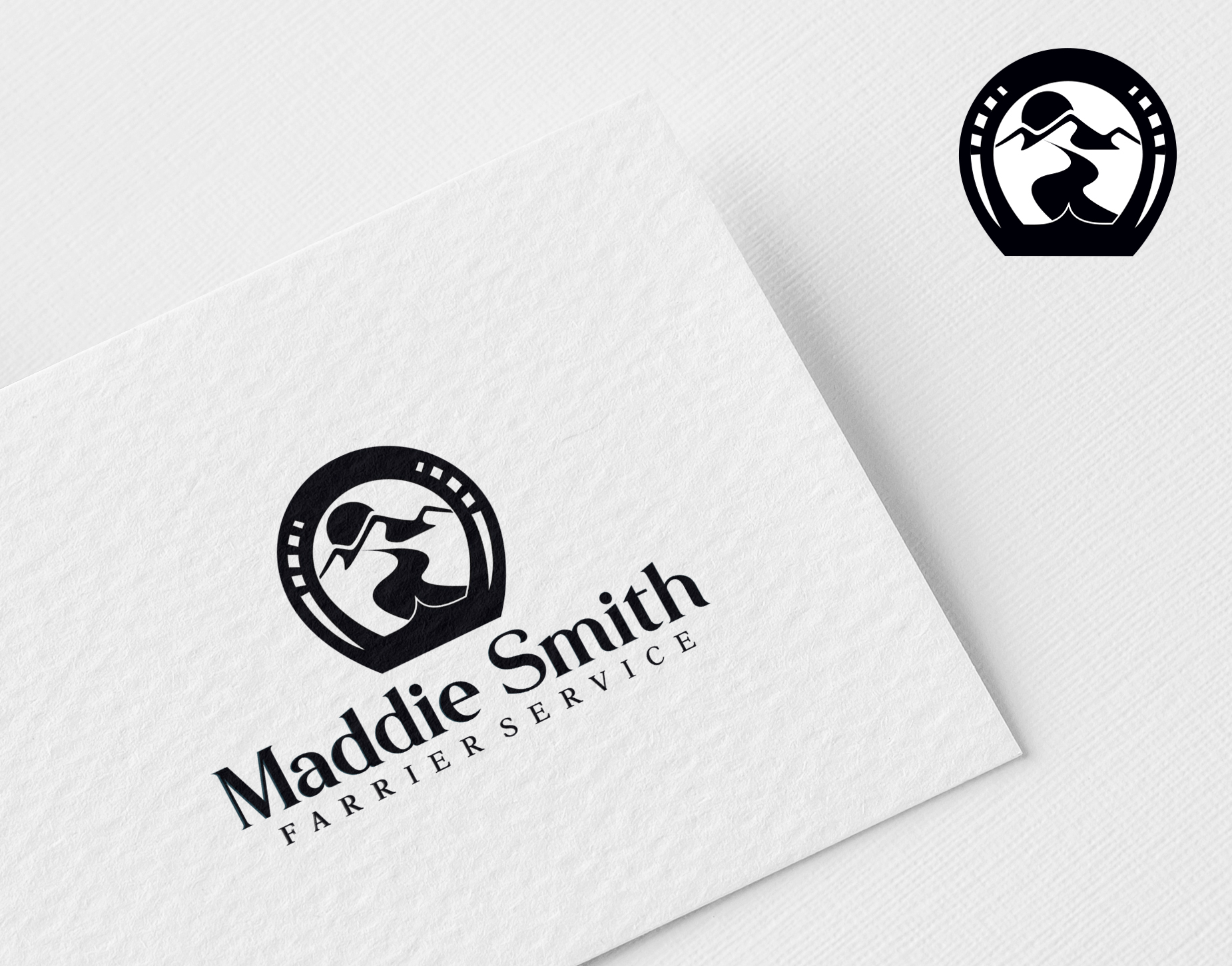 Diseño de Logo por 4AD para Maddie Smith Farrier Service  | Diseño #26296884
