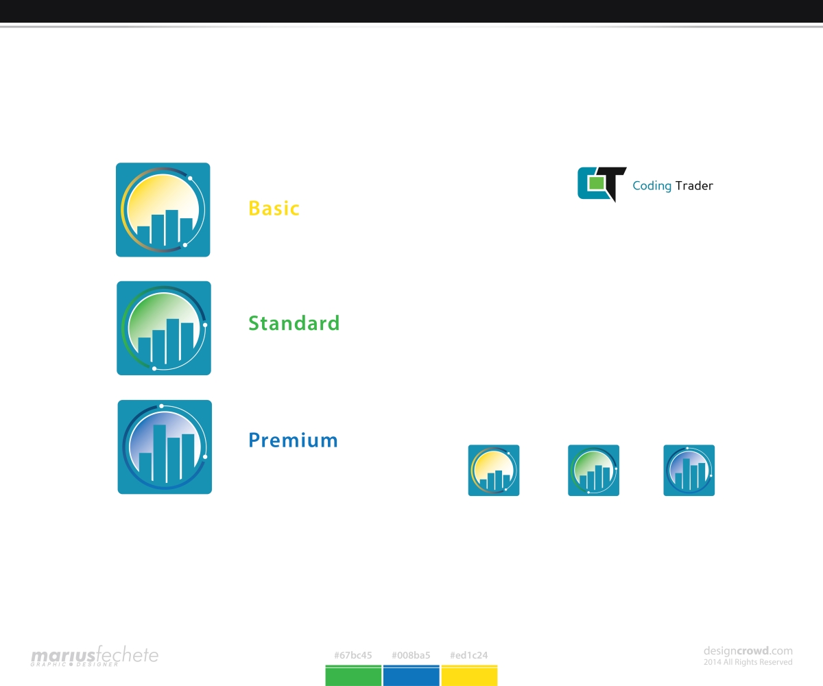 Icon Design by Marius Fechete for CodingTrader | Design #3248075