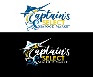 Captain’s Select Seafood Market | Logo Design by blue eye