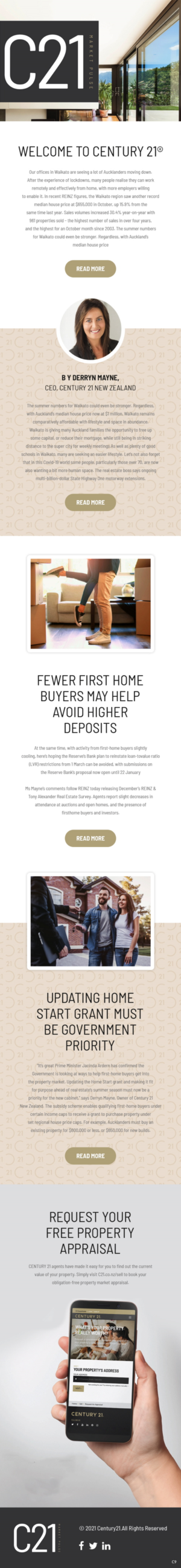Newsletter Design by pb