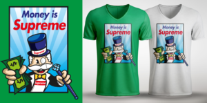 SUPREME MONOPOLY is the title of project | T-Shirt-Design von Al Pech