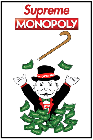 T-shirt Design by Vogue6 for SUPREME MONOPOLY | Design #26276605