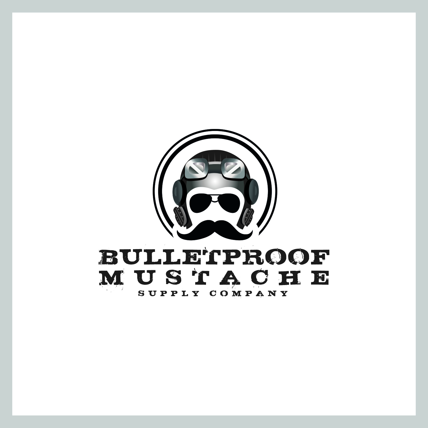 Logo Design by Maxo-Biz for Bulletproof Mustache | Design #26293482