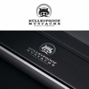 Logo Design by Maxo-Biz for Bulletproof Mustache | Design: #26293484