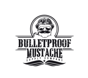Diseño de Logo por ally designs para Bulletproof Mustache | Diseño: #26290333