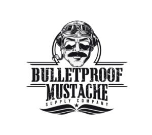 Diseño de Logo por ally designs para Bulletproof Mustache | Diseño: #26321950