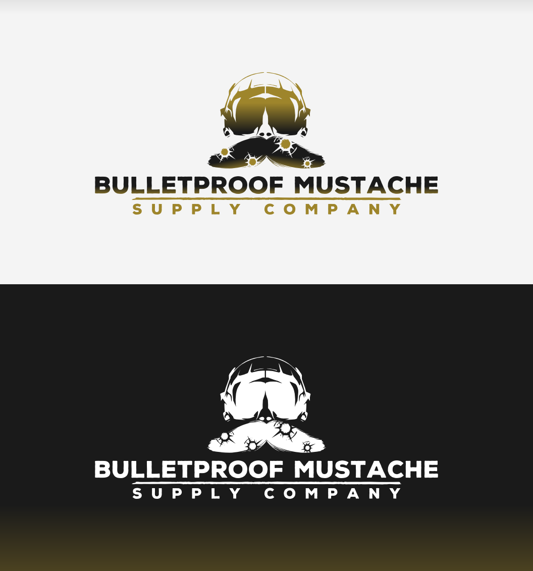 Logo-Design von MulamboDesign für Bulletproof Mustache | Design #26295852