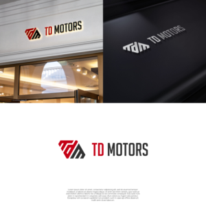 TD MOTORS | Logo Design by untung bertubi-tubi