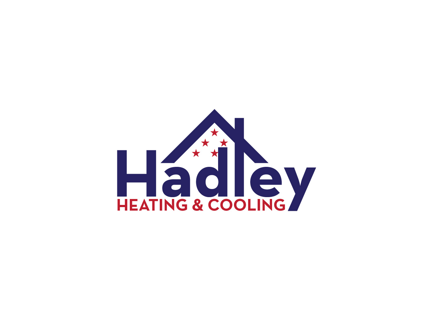 Logo Design by Hitbar for Hadley Heating and Cooling | Design #26283761