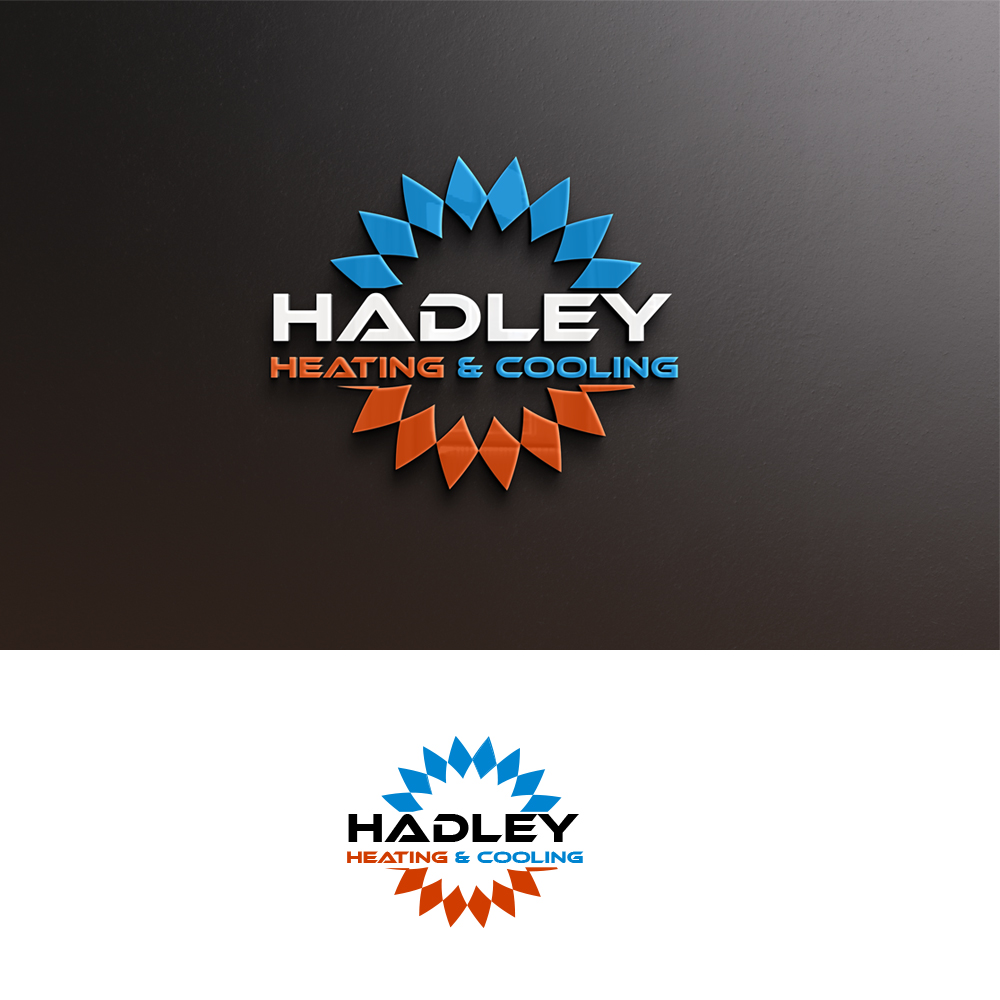 Logo Design by NZ Creatives for Hadley Heating and Cooling | Design #26288033