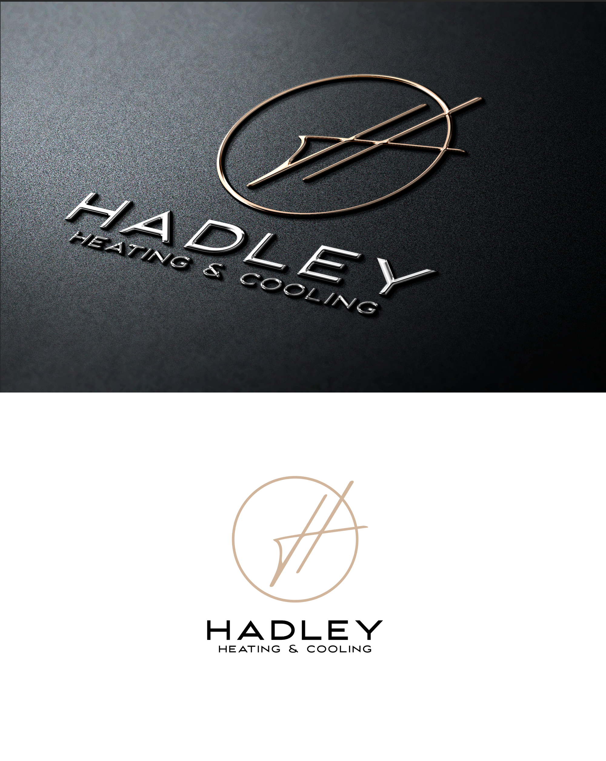 Diseño de Logo por Stelery para Hadley Heating and Cooling | Diseño #26275649