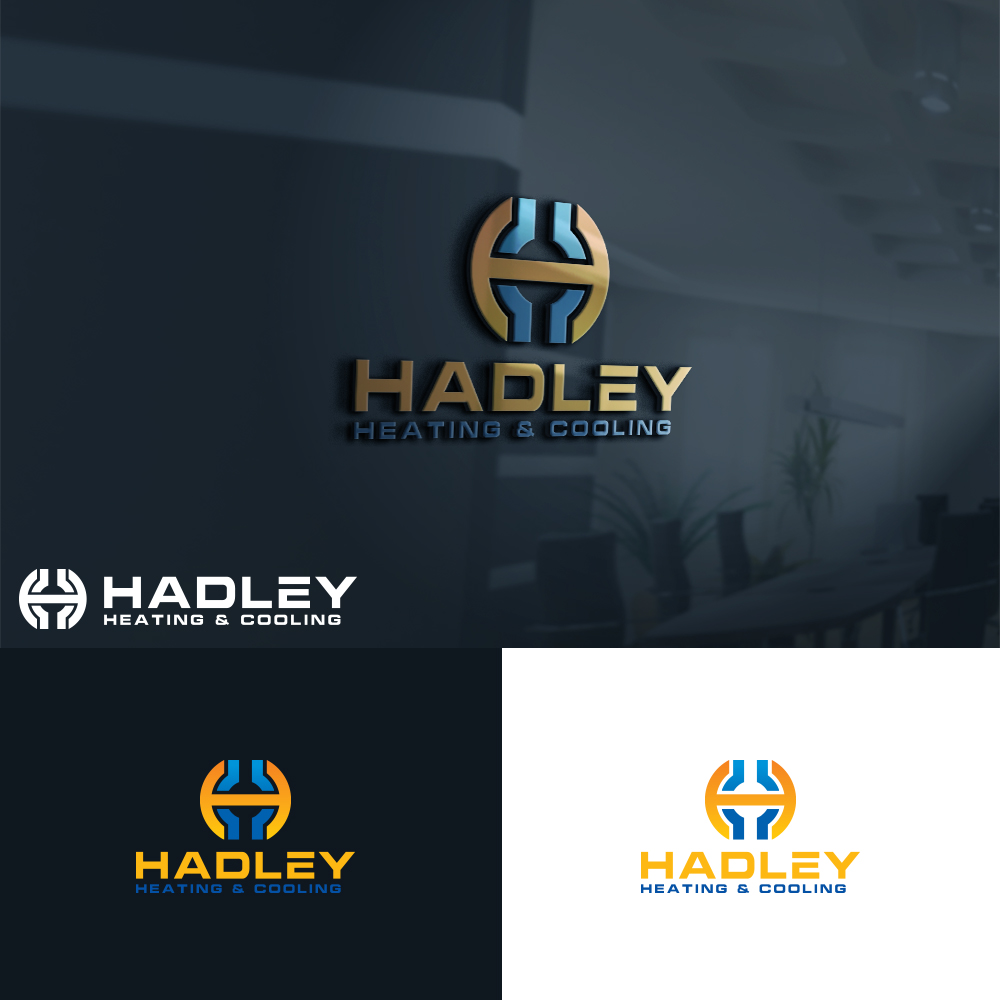 Logo Design by AL-BARAKAH for Hadley Heating and Cooling | Design #26273354