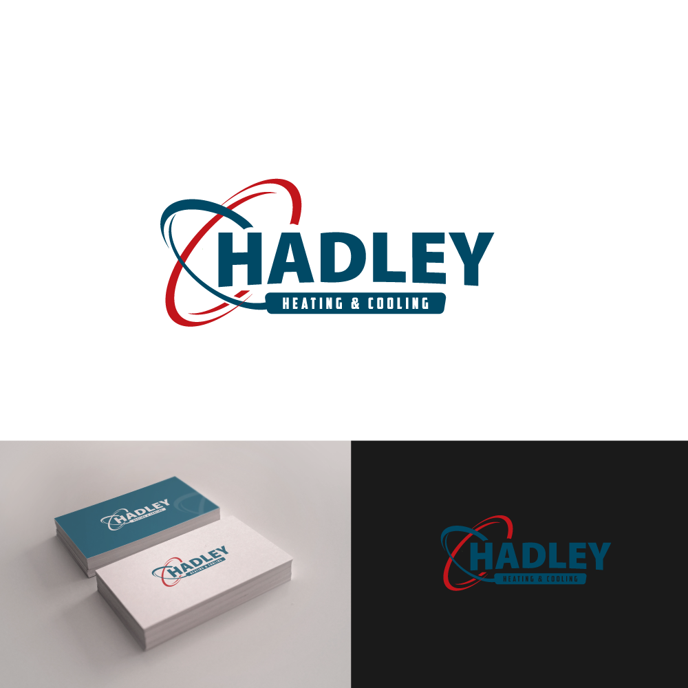 Logo Design by B.R. for Hadley Heating and Cooling | Design #26296545