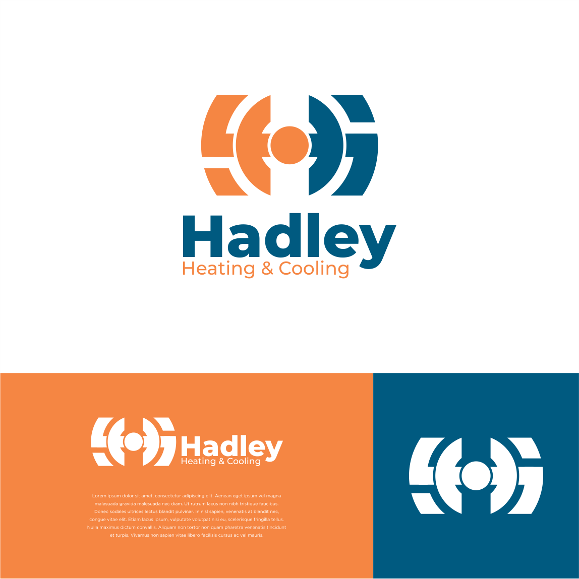 Logo Design by diasfebim for Hadley Heating and Cooling | Design #26272642