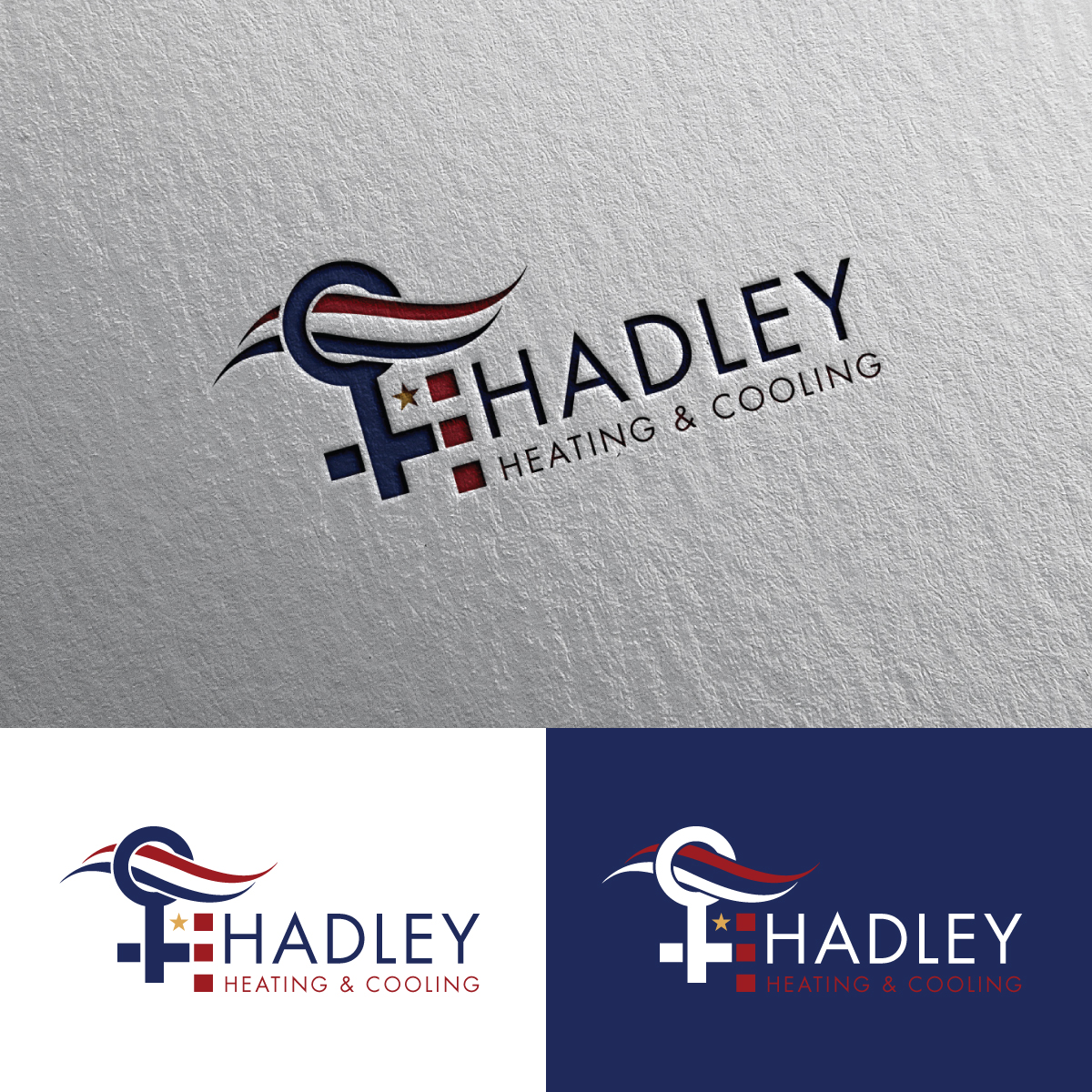 Diseño de Logo por Rii para Hadley Heating and Cooling | Diseño #26276728